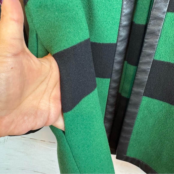 Ralph Lauren | Wool and Leather Coat, S - Picture 5 of 10